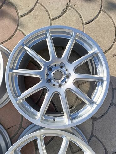 Диски: Диски R 17 RAYS, Комплект, отверстий - 5, Б/у — 5