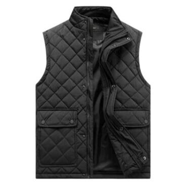 куртка бу мужской: Куртка 4XL (EU 48), 5XL (EU 50), цвет - Черный