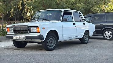 lalafo az pres baglayan: LADA 2107 sedan, ağ rəng. Şekilde gorunduyu kimidir Nomresiz satilir — 1