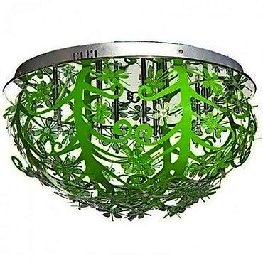 luci: Люстра светильник потолочная LuceSolara 9006/ 12PL GREEN, имеет 12 — 1