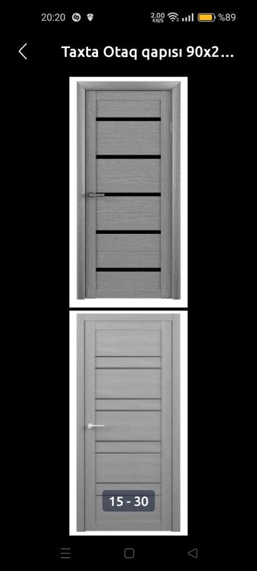 Otaq qapıları: Yeni Otaq qapısı 90x205 sm Zamok və çərçivə ilə, Ödənişli quraşdırma, Pulsuz çatdırılma, Ödənişli çatdırılma, Rayonlara çatdırılma -da lalafo.az — 18 Otaq qapıları: Yeni Otaq qapısı 90x205 sm Zamok və çərçivə ilə, Ödənişli quraşdırma, Pulsuz çatdırılma, Ödənişli çatdırılma, Rayonlara çatdırılma — 18