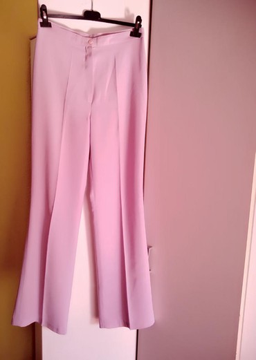 pvc pantalone: L (EU 40), Regular rise, Straight