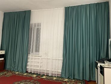 шторы цены: Продаю шторы новые ; с тюльом 5 метр 2 партьера длина 3 м ширина 2,90
