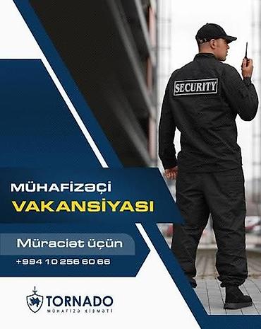 Mühafizə, təhlükəsizlik: Salam her vaxtiniz xeyr qara qarayev yasayis binasina muhafize teleb — 1