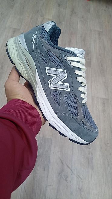 Мырзалардын бут кийими: Эркектердин кроссовкасы, 40, New Balance, Жаңы, түсү - Боз, Акысыз жеткирүү — 2