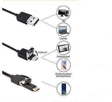 ubuntu beograd: USB KAMERA ENDOSKOP - ANDROID / PC - 2 METRA | USB kamera — 3