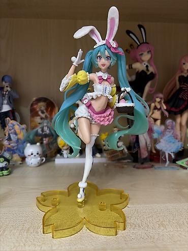 miku: Коллекционная аниме-фигурка бутлег Hatsune Miku в пасхальном образе — 1