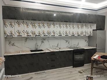 Кухонные гарнитуры: Ассаламу алейкум туугандар пластик айнек эшик Мебельдердин баардык — 3