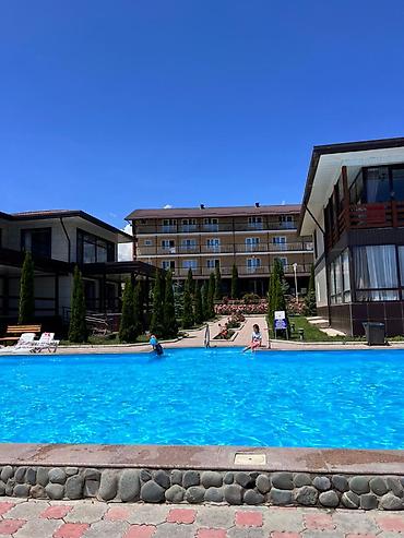 Иссык-Куль 2026: Таунхаус, Simiram ЦО Симирам, Корумду, Детская площадка, Охраняемая территория, Бассейн — 1