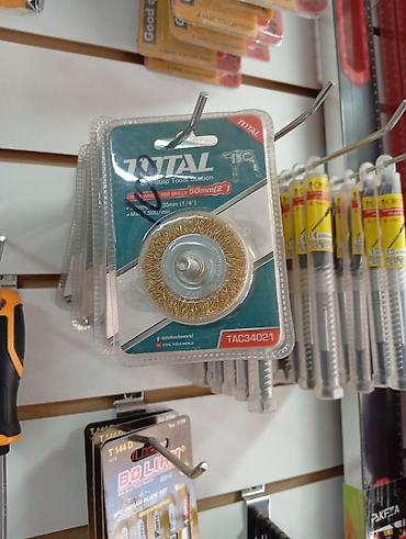 Щеточная насадка для дрели TOTAL TAC34021 - Тип: проволочная круглая