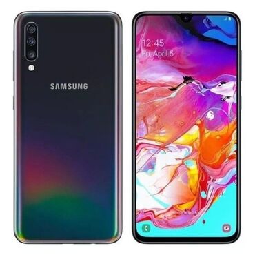 Samsung: Samsung Galaxy A30s, Б/у, 4 ГБ, цвет - Черный, 2 SIM