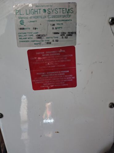 Generatorlar: PL Light Systems tərəfindən istehsal olunmuş bu balast, hortikultur