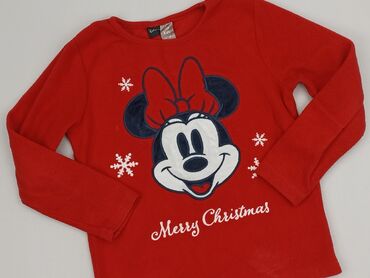 sweterek z cyrkoniami: Sweater, Disney, 8 years, 122-128 cm, condition - Good