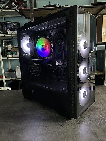 xt: Компьютер, ядер - 12, ОЗУ 16 ГБ, Для несложных задач, Б/у, Intel Core i5, AMD Radeon RX 6700 XT, SSD — 3