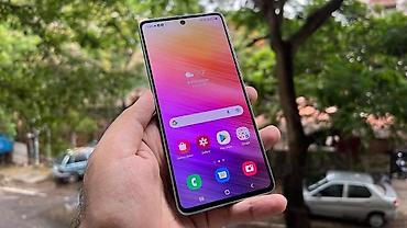 kanp: Samsung Galaxy A73 5G, rəng - Yaşıl, Barmaq izi — 4