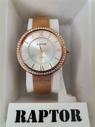 Ručni satovi: Predivan ženski sat s cirkonima, rose gold, kao nov — 9