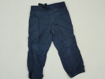 niebieskie spodnie nike: Material trousers, F&F, 1.5-2 years, 92, condition - Good