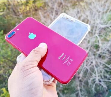 Apple iPhone: IPhone 8 Plus, Б/у, 256 ГБ, Красный, Наушники, Зарядное устройство, Защитное стекло, 100 % — 15