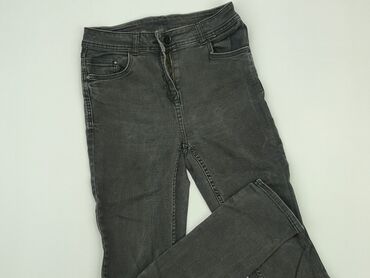 spodnie czarne jeans: Jeans, Cecil, S (EU 36), condition - Very good