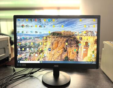 купить бу монитор для пк: Монитор, AOC, Колдонулган, LCD, 19" - 20"