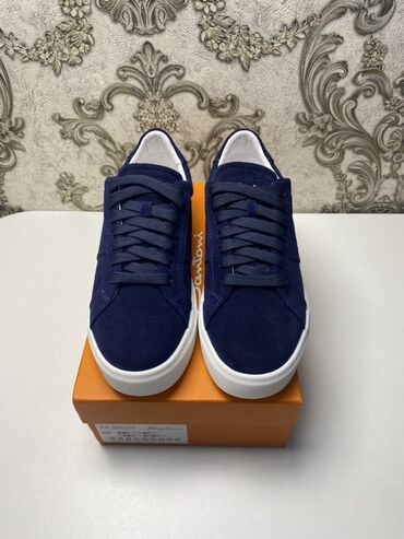 шлепанцы мужские: Мужские кеды Santoni DBS - Цвет: темно‑синий (navy) - Материал верха