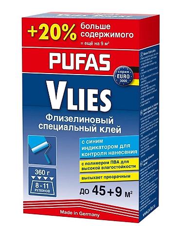 Клей для обоев: Pufas, Для флизелиновых обоев, Сухой — 1