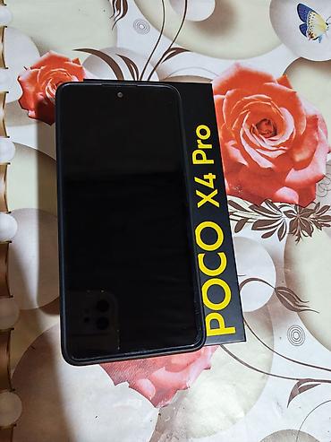 Poco X4 Pro 5G, 256 GB, rəng - Qara, Barmaq izi, Face ID, Sənədlərlə