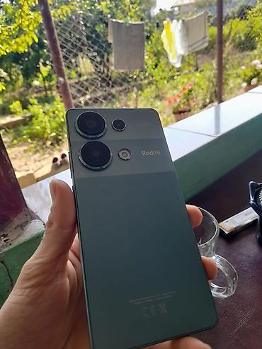 pes hesap satisi: Redmi 256 GB, rəng - Yaşıl, Barmaq izi — 1