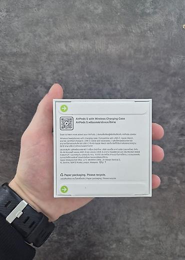 Мобильные телефоны и аксессуары: Airpods 5 with wireless charging cas - 16700 сом
Airpods 5 - 15000 сом — 2