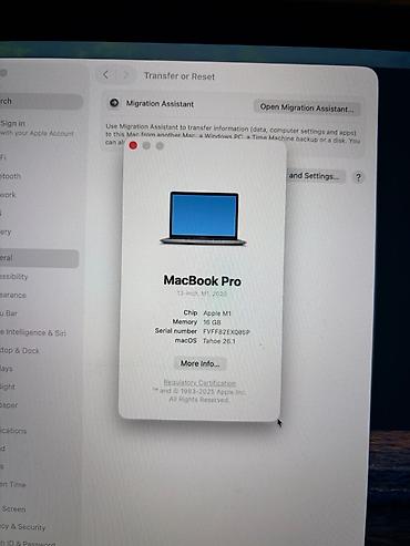 Ноутбуки Apple (MacBook): Для программирования, Б/у, Apple M1, ОЗУ, RAM: 16 ГБ — 2
