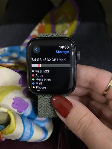 oled: Series 5 44mm Xüsusiyyətlər: - Always‑On Retina sensorlu toxunma — 6