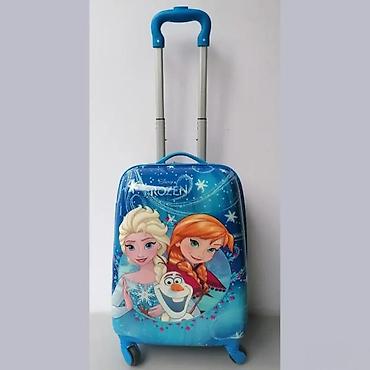 avon sat: Dečji kofer na točkiće – Disney Frozen motiv (Elza, Ana i Olaf) - — 1