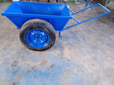 Садово-строительные тачки и тележки: Садово-строительная тачка и тележка, Двухколесная, Б/у — 9