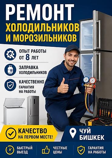 камея: Ремонт холодильников и морозильников - Опыт работы: от 8 лет - — 1