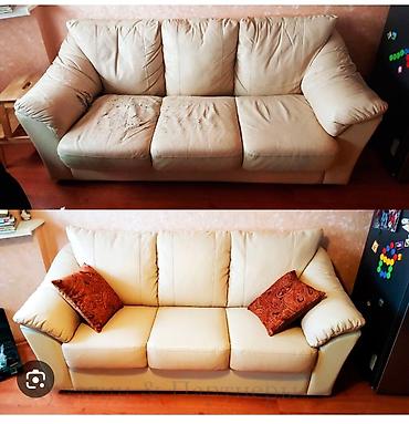 Ремонт, реставрация мебели: Реставрация мягкой мебели Перетяжка ткань Покраска дивана, стулья — 9