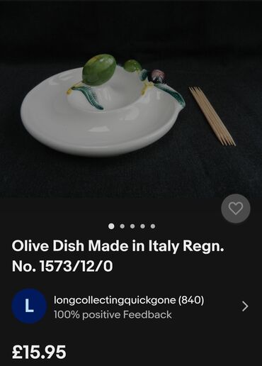 Ostalo posuđe: Tanjir nov za maline Italija 70te. Tanjir za masline sa delom za na lalafo.rs — 4 Ostalo posuđe: Tanjir nov za maline Italija 70te. Tanjir za masline sa delom za — 4