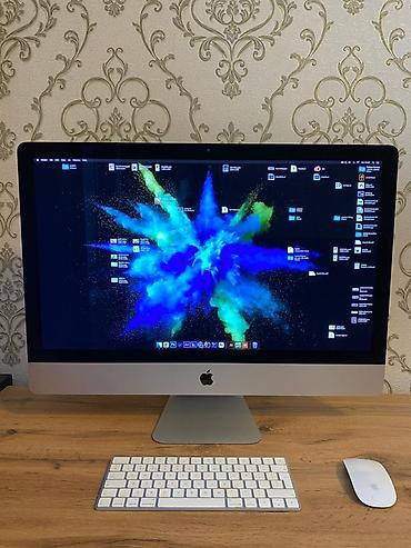 Apple iMac 27" Retina 5K (2017) - Ekran: 27 düym Retina 5K, yüksək