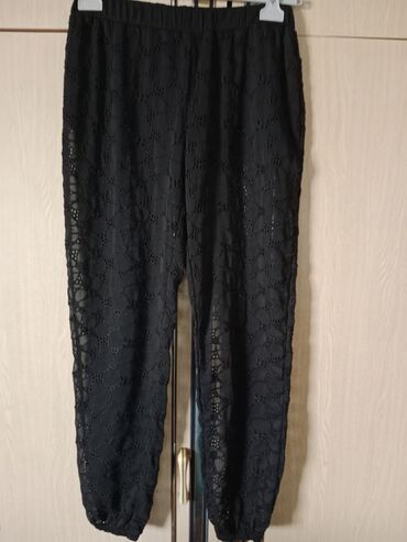 tunika i pantalone: M (EU 38), Regular rise, Palazzo