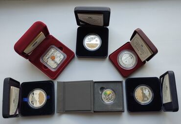 Монеты: Серебряные продам монеты Нацбанка