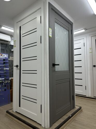 ручки на кухонную мебель: Ички эшик айнек менен, түсү - Ак