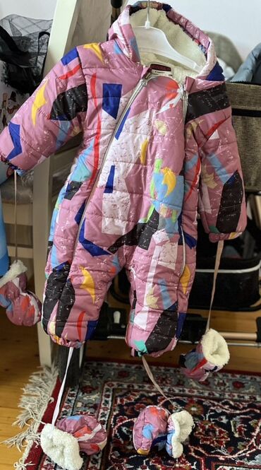 верхняя одежда для мальчиков эрдэнэт: Kombinezon, Qız üçün, 6 - 9 ay