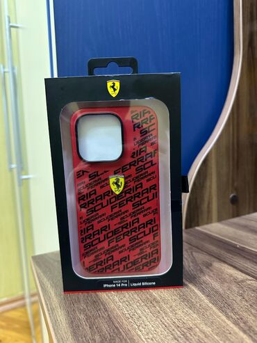 mobile aksesuar: İphone14Pro Ferrari Case. "CG Mobile" Şirkətinin Orijinal Məhsuludur