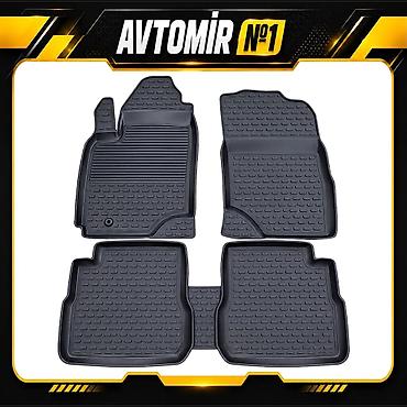 Mitsubishi Outlander 2002-2008 üçün salon rezin ayaqaltı Mitsubishi