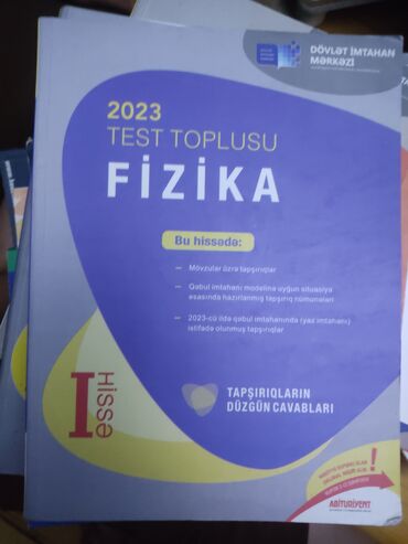 fizika toplu 2019 pdf: Azərbaycan Riyaziyyat İngilis Fizika 1 ci hissə və 2 ci hissə toplu