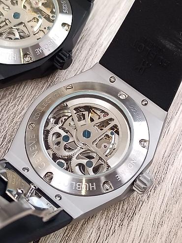 rezinka: Yeni, Qol saatı, Hublot, rəng - Boz — 4