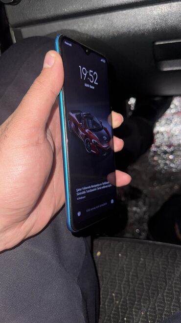 ayfon 6 s: Xiaomi Redmi 9, 32 GB, rəng - Göy, 
 Barmaq izi, İki sim kartlı