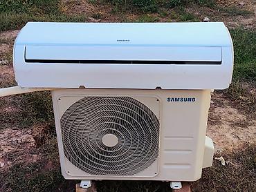 Настенные кондиционеры: Сплит-система, Samsung, Б/у, 70-80 м², Инверторный — 14