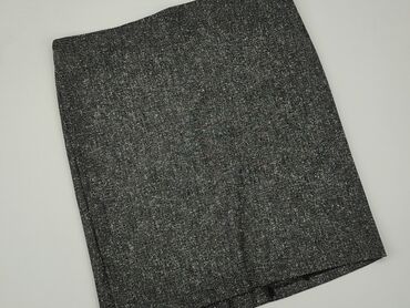 czarne spódniczka i biała bluzka: Spódnica, XL, stan - Idealny
