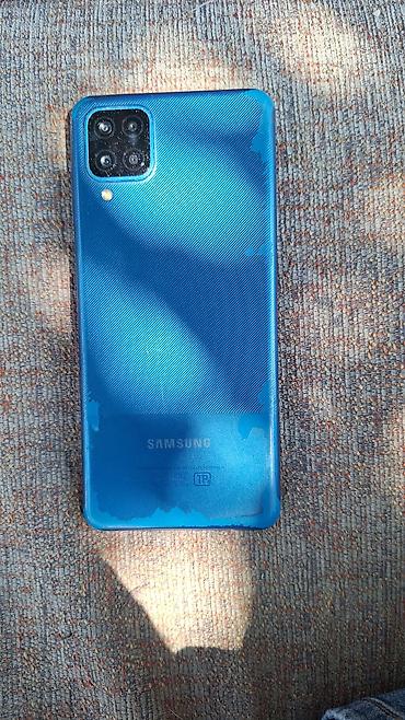 samsung planşet qələmi: Samsung Galaxy A12, 64 GB, rəng - Göy, Düyməli, Barmaq izi — 2
