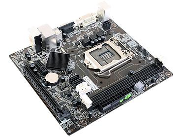 Комплектующие для ПК: Материнская плата для ПК, Б/у, LGA1150, Micro-ATX — 2
